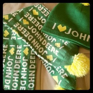 John Deere Hat & Scarf